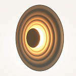 Бра круглое Soft Halo серый варинант исполнения - 3 | Loft Concept в Брянске