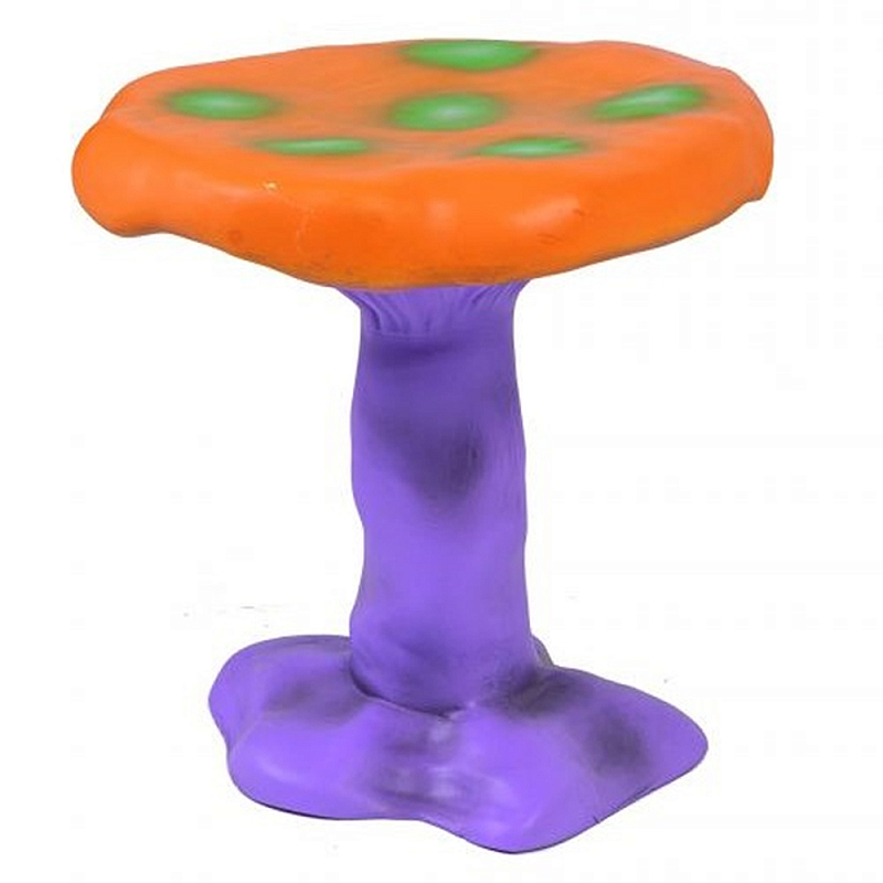 Табурет Seletti Amanita Orange Оранжевый Фиолетовый Табурет Seletti Amanita Orange Оранжевый Фиолетовый в Брянске | Loft Concept