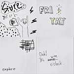 Плитка с узором Граффити 2 варинант исполнения - 2 | Loft Concept в Брянске