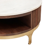 Круглый кофейный стол Sadie Round Coffee Table варинант исполнения - 2 | Loft Concept в Брянске