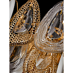 Бра с белыми и прозрачными подвесками Character Chandelier варинант исполнения - 3 | Loft Concept в Брянске