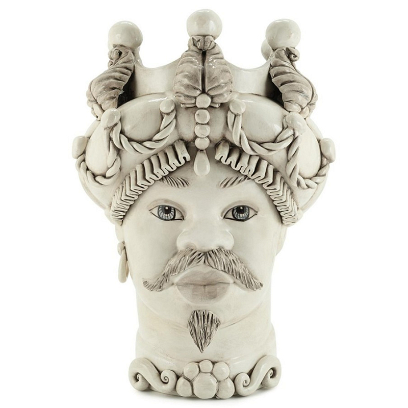 Ваза Vase Moro Man Baroque Neutral Бежевый Ваза Vase Moro Man Baroque Neutral Бежевый в Брянске | Loft Concept