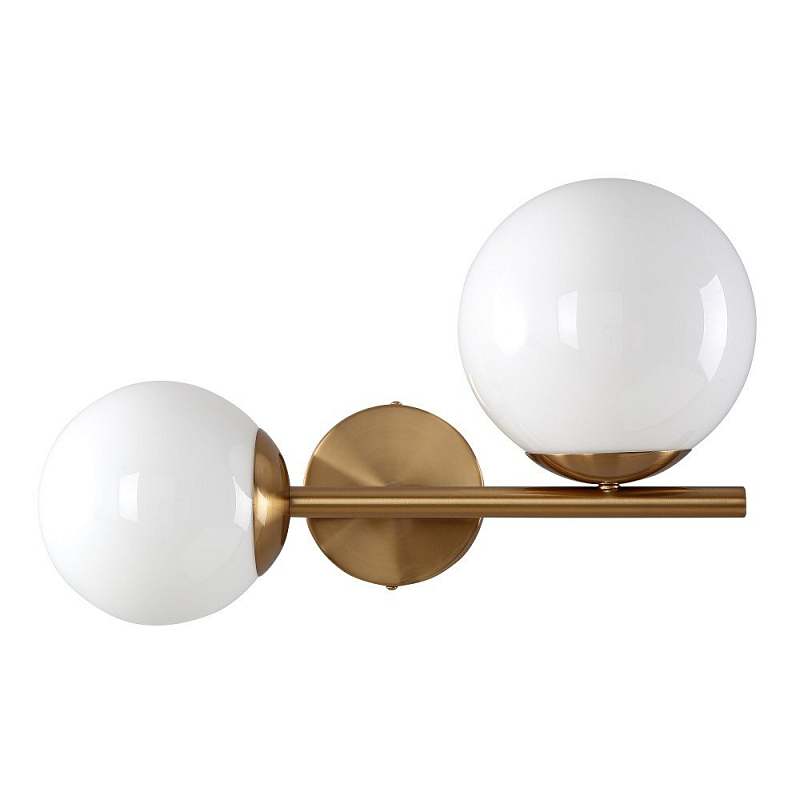 Бра Ball Top & Side Sconces Бронза Белый Бра Ball Top & Side Sconces Бронза Белый в Брянске | Loft Concept
