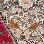 Мебельная ткань Гобелен William Morris кофейный цвет N 1114 варинант исполнения - 3 | Loft Concept в Брянске