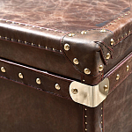 Комод Vintage Leather Chest of Draver варинант исполнения - 1 | Loft Concept в Брянске