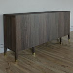 Большой Комод-буфет Elsa Dreams Walnut с ящиками варинант исполнения - 7 | Loft Concept в Брянске