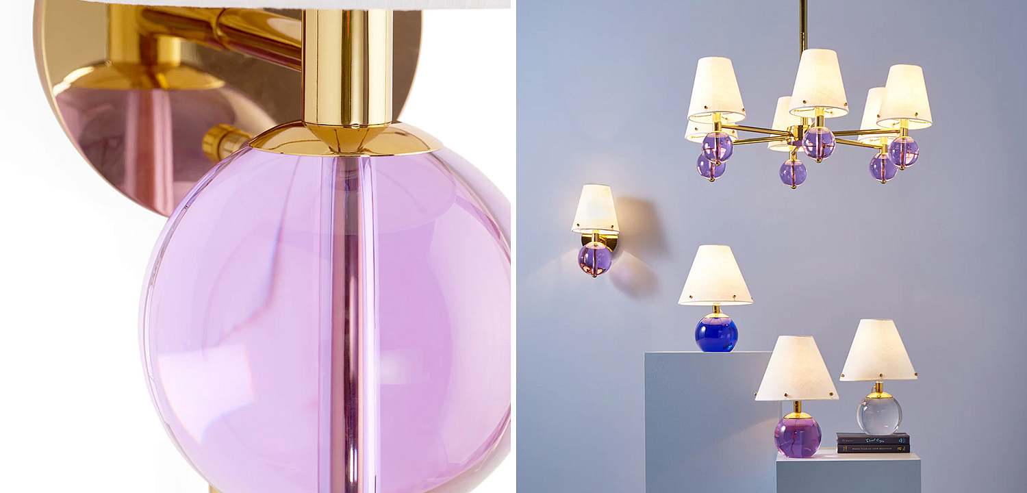 Бра BELVEDERE SCONCE Jonathan Adler Pink Бра BELVEDERE SCONCE Jonathan Adler Pink - Loft-Concept в Брянске