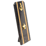 Сувенир Погон Майор ВМФ из натурального камня змеевик Souvenir Epaulets варинант исполнения - 1 | Loft Concept в Брянске