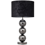 Настольная лампа с основанием в виде металлических сфер Balance Table Lamp Black варинант исполнения - 1 | Loft Concept в Брянске