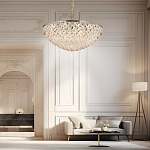 Люстра с каскадом из подвесных прозрачных элементов Attractiveness варинант исполнения - 4 | Loft Concept в Брянске