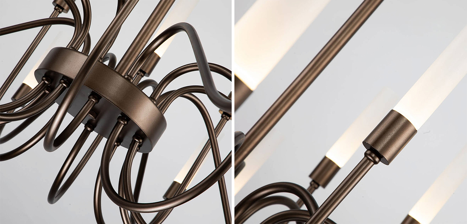 Люстра Faiber Brown Chandelier Люстра Faiber Brown Chandelier - Loft-Concept в Брянске