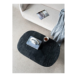 Столик кофейный черного цвета с овальной столешницей и круглым основанием Black Dalmen Table варинант исполнения - 9 | Loft Concept в Брянске