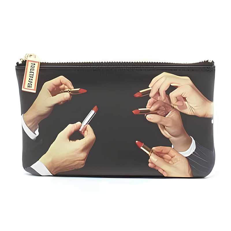 Кошелек Seletti Lipsticks Black Черный Мульти в Брянске | Loft Concept 