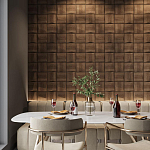 Гипсовая 3D панель с принтографией PM-26 варинант исполнения - 2 | Loft Concept в Брянске