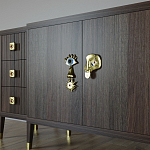 Большой Комод-буфет Elsa Dreams Walnut с ящиками варинант исполнения - 2 | Loft Concept в Брянске