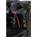 Кресло "Баския и Уорхол" Basquiat Warhol graffiti chair натуральная кожа варинант исполнения - 6 | Loft Concept в Брянске