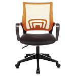 Офисное кресло с основанием из черного пластика Desk chairs Orange варинант исполнения - 2 | Loft Concept в Брянске