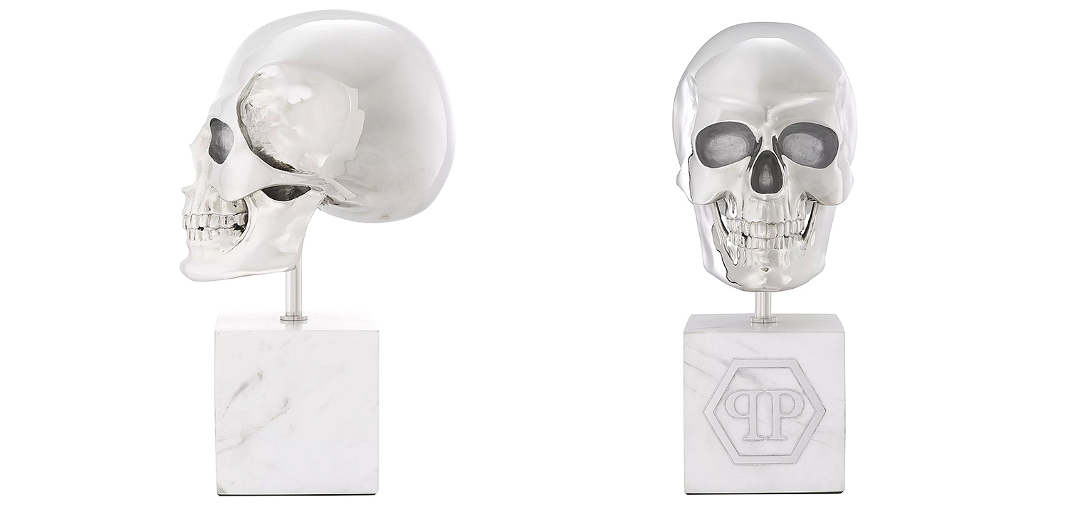 Статуэтка Philipp Plein Platinum Skull L - Loft-Concept в Брянске