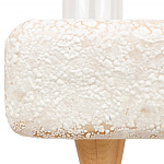 Керамический столик на деревянных ножках «Квадро» варинант исполнения - 5 | Loft Concept в Брянске