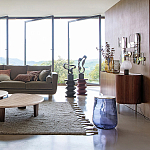 Фигурный приставной столик черного цвета AMORPHOUS варинант исполнения - 7 | Loft Concept в Брянске