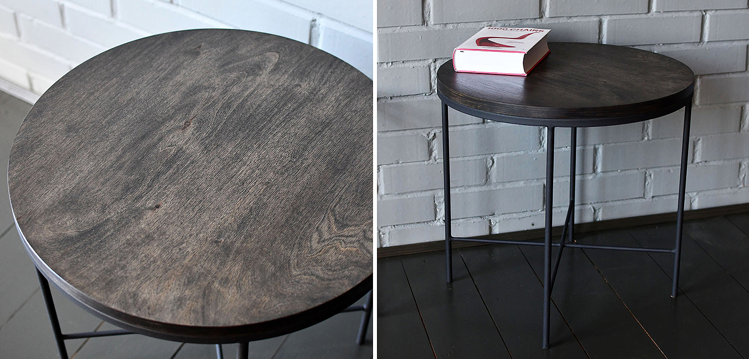 Кофейный стол Nava Industrial Metal Rust Coffee Table Кофейный стол Nava Industrial Metal Rust Coffee Table - Loft-Concept в Брянске