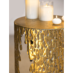 Столик дизайнерский Copper streaks варинант исполнения - 7 | Loft Concept в Брянске