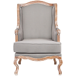 Кресло из массива бука светло-серое Solid Luxury варинант исполнения - 1 | Loft Concept в Брянске