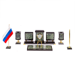 Настольный письменный набор из нефрита на ножках Executive Recruitment варинант исполнения - 1 | Loft Concept в Брянске