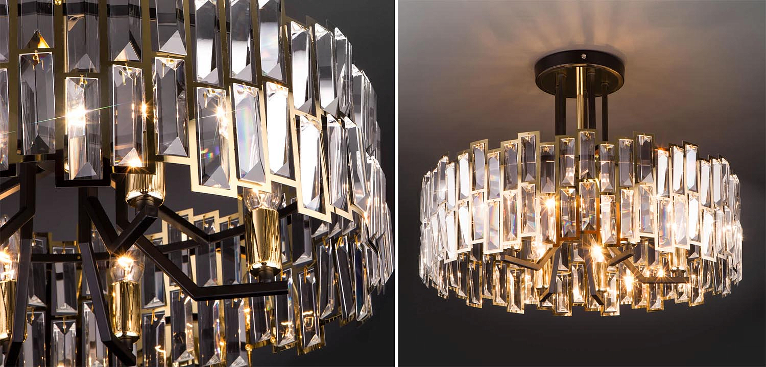 Потолочная люстра Darkness Chandelier gold 53 Потолочная люстра Darkness Chandelier gold 53 - Loft-Concept в Брянске