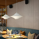 Подвесной вязаный белый светильник «Звезда Востока 01» варинант исполнения - 2 | Loft Concept в Брянске