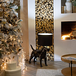 Лампа COLLECTION OF DOGS с абажуром Бультерьер варинант исполнения - 7 | Loft Concept в Брянске