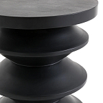 Фигурный приставной столик черного цвета AMORPHOUS варинант исполнения - 2 | Loft Concept в Брянске