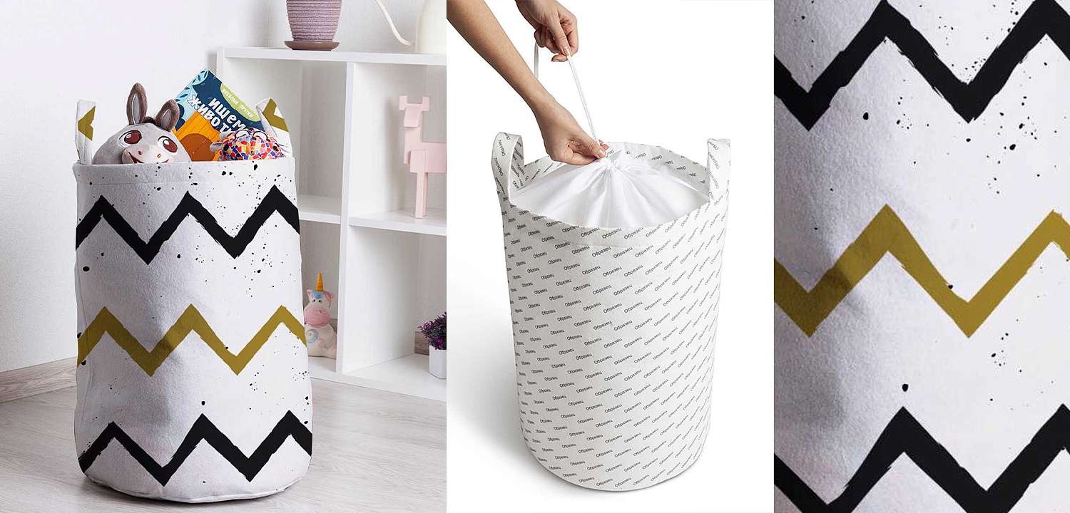 Корзина Chevron Basket Корзина Chevron Basket - Loft-Concept в Брянске