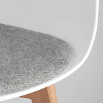 Стул из пластика с мягким сиденьем Eames варинант исполнения - 8 | Loft Concept в Брянске