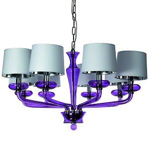 Люстра Lampadario Murano San Marco porpora VIII