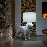 Лампа COLLECTION OF DOGS с абажуром Бультерьер варинант исполнения - 5 | Loft Concept в Брянске