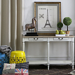 Деревянная консоль с двумя ящиками Margery Provence Console Table варинант исполнения - 3 | Loft Concept в Брянске