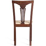 Стул деревянный с узором ручной работы Espresso варинант исполнения - 6 | Loft Concept в Брянске