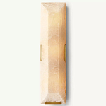 Бра прямоугольное высокое с мраморным плафоном Calling to Shine варинант исполнения - 1 | Loft Concept в Брянске