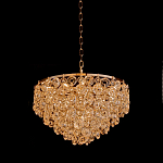 Люстра каскадная с подвесками в форме колец Galaxy of Light варинант исполнения - 2 | Loft Concept в Брянске