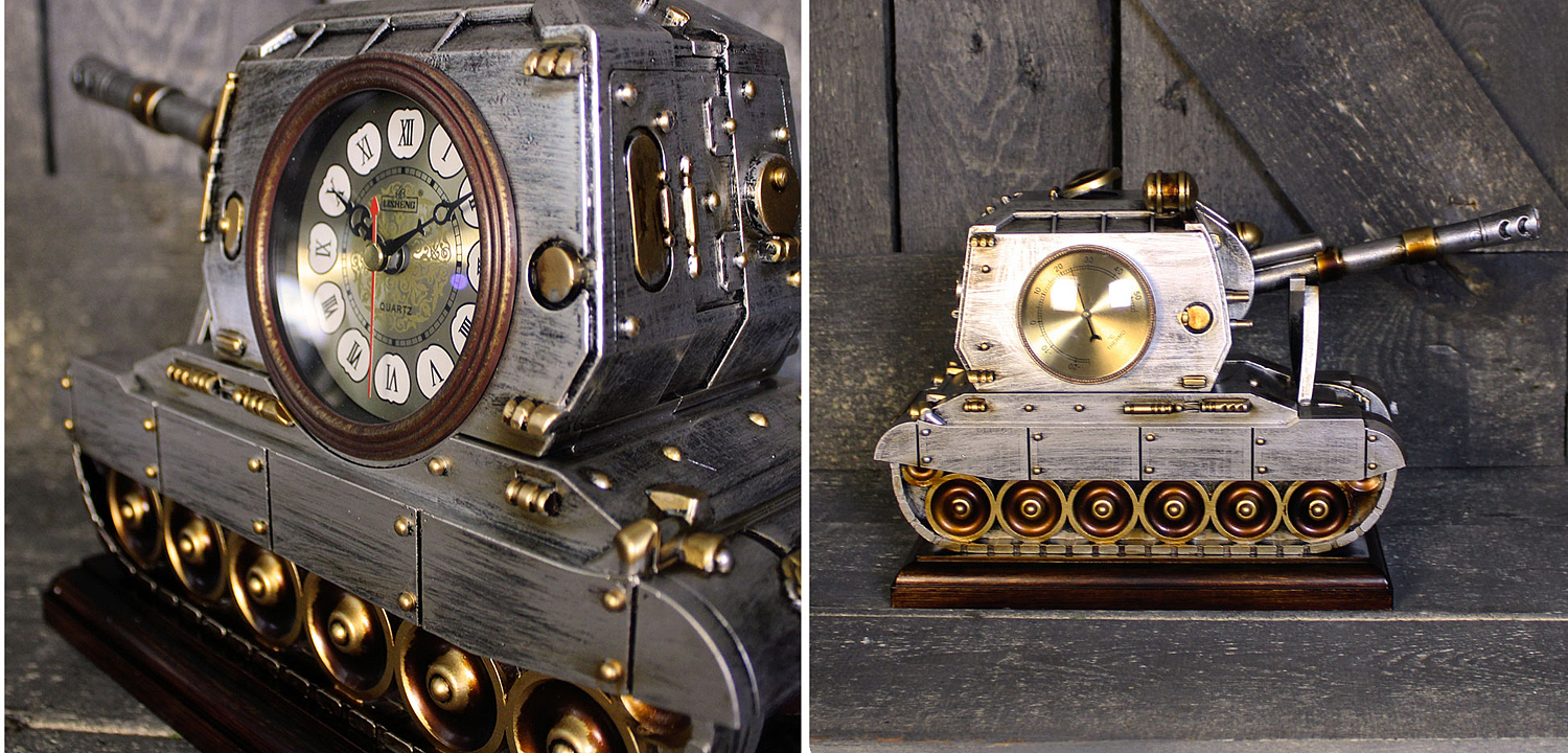 Часы Tank Clock Часы Tank Clock - Loft-Concept в Брянске