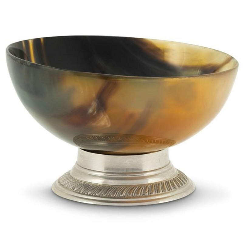 Салатник Bowl Horn With Foot D13 Коричневый Салатник Bowl Horn With Foot D13 Коричневый в Брянске | Loft Concept