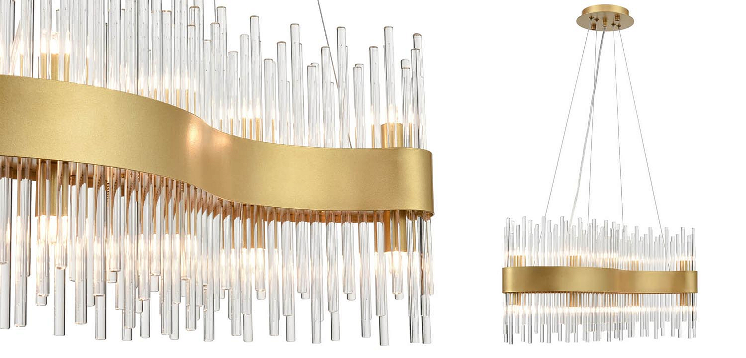 Люстра Nembus Chandelier 60 gold Люстра Nembus Chandelier 60 gold - Loft-Concept в Брянске