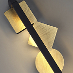 Светодиодное бра цвета античной бронзы Suprematism варинант исполнения - 2 | Loft Concept в Брянске