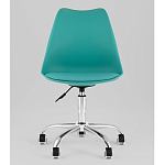 Офисный стул на металлическом основании EGGERY Blue пластик варинант исполнения - 5 | Loft Concept в Брянске