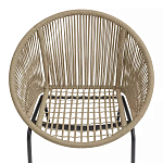 Кресло плетеное круглое Round Wicker Chair варинант исполнения - 4 | Loft Concept в Брянске