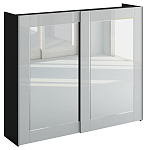 Шкаф-купе White Crystal варинант исполнения - 1 | Loft Concept в Брянске