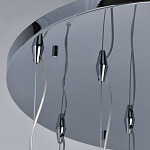 Люстра каскадная с 9-ю разноцветными стеклянными плафонами Kaleido варинант исполнения - 14 | Loft Concept в Брянске