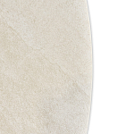 Стол обеденный с круглой керамической столешницей песчаного цвета Sand Ceramics варинант исполнения - 4 | Loft Concept в Брянске