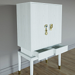 Кабинетный шкаф Elsa Dreams White с 2-мя ящиками варинант исполнения - 2 | Loft Concept в Брянске